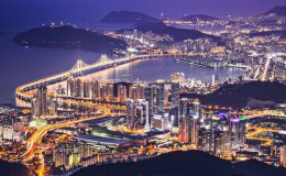 Thành phố Busan về đêm